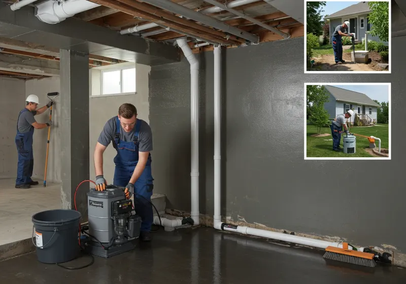 Basement Waterproofing and Flood Prevention process in Saint Pauls, NC